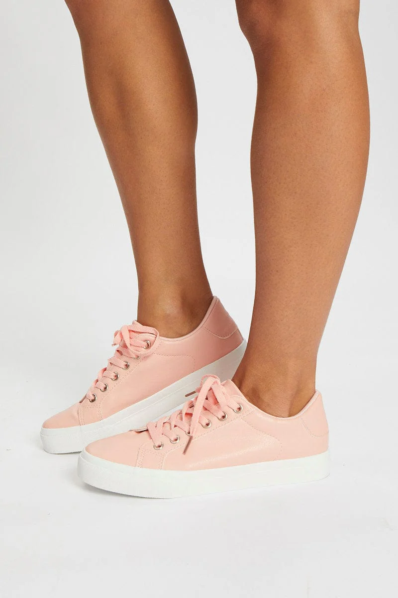 Pink Nyla Rose Sneakers