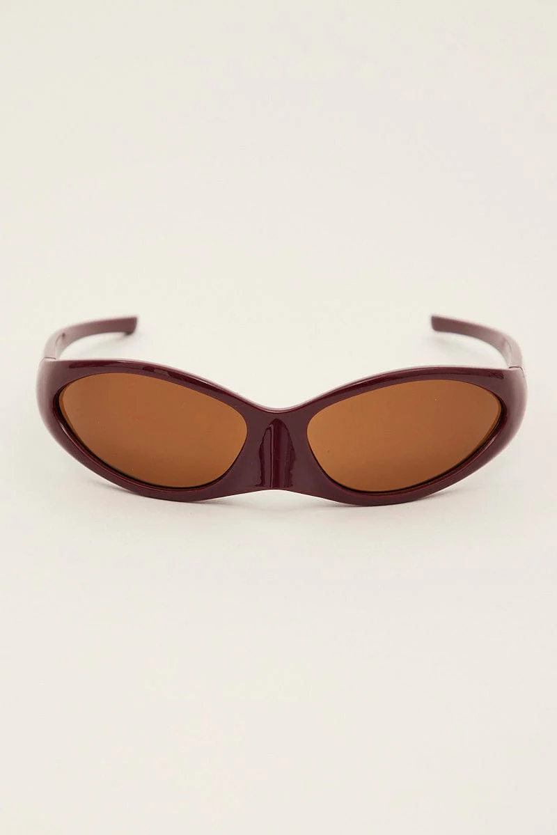 Brown Fashion Sunglasses