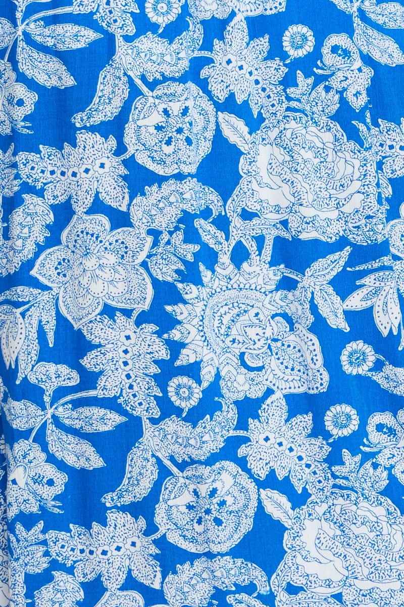 Print Maxi Dress Off Shoulder Evening