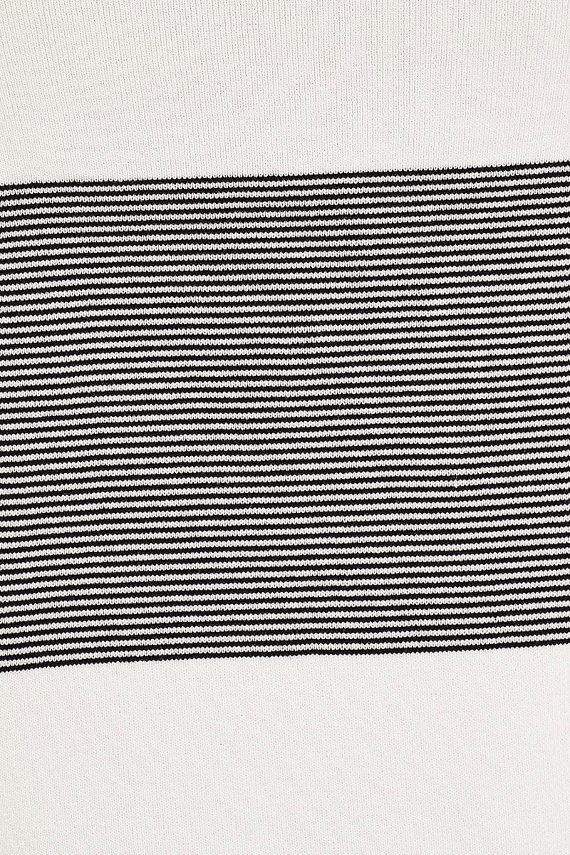 Multi Halter Knit Midi Dress