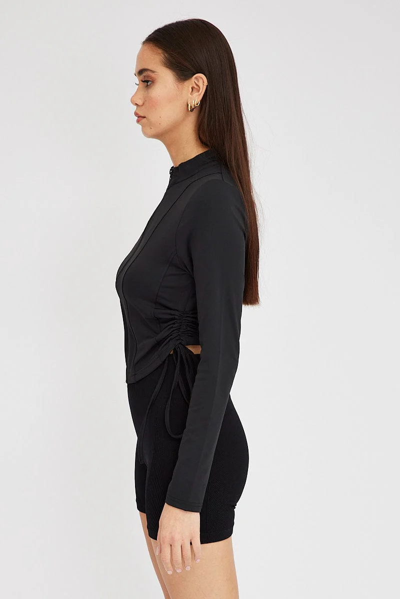 Black Bike Shorts Seamless