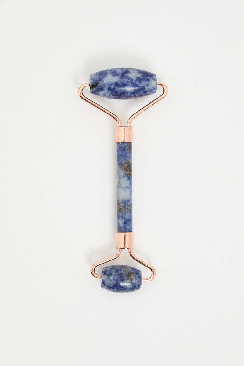 Blue Nyla-Rose Sodalite Quartz Beauty Roller