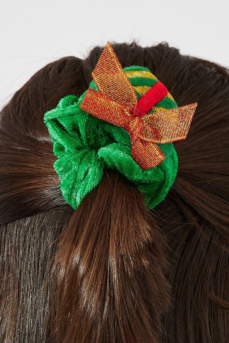 Multi Christmas Scrunchies