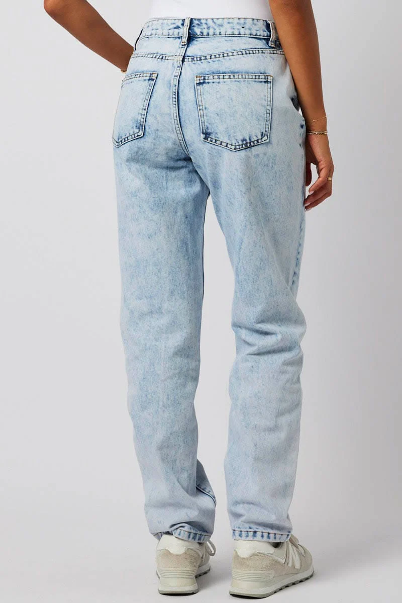 Denim Mom Jean High Rise