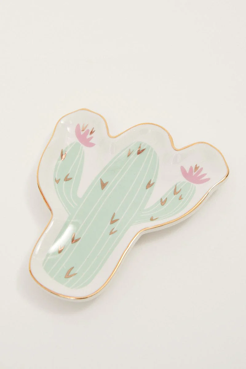 Multi Cactus Trinket Dish
