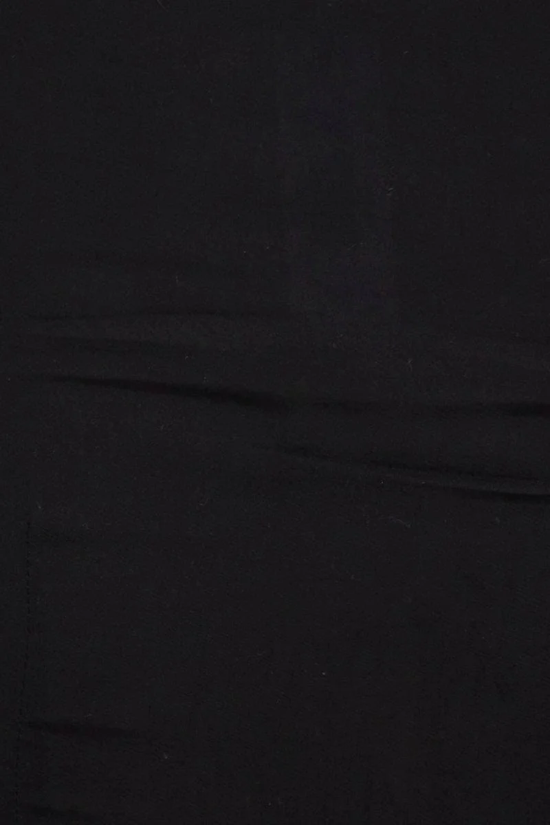 Black Crop Bolero Short Sleeve