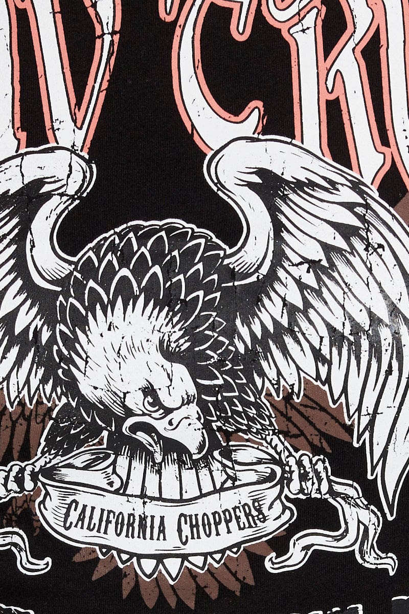 Black Side Lace Up Top Sleeveless