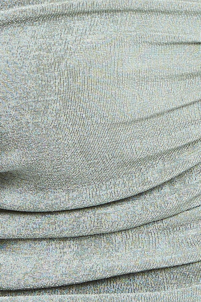 Green Crop Cardigan Long Sleeve