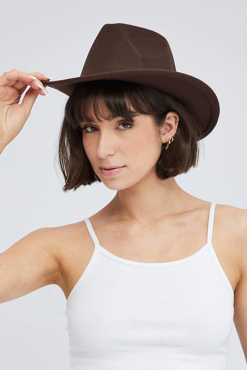 Brown Cowboy Hat