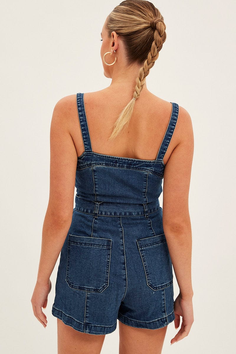 Blue Overall Denim
