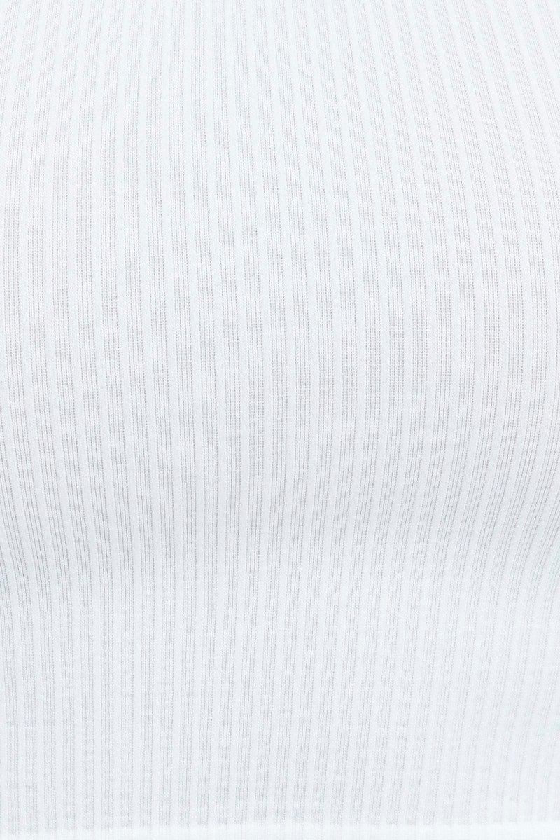 White T Shirt Short Sleeve Scoop Neck Seamless