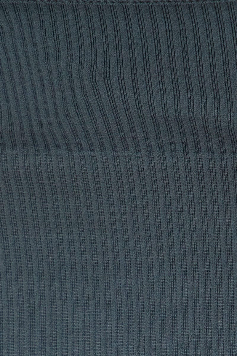 Grey Tank Top Scoop Neck Seamless Activewear