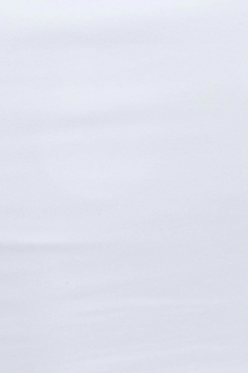 White T Shirt Short Sleeve Crew neck