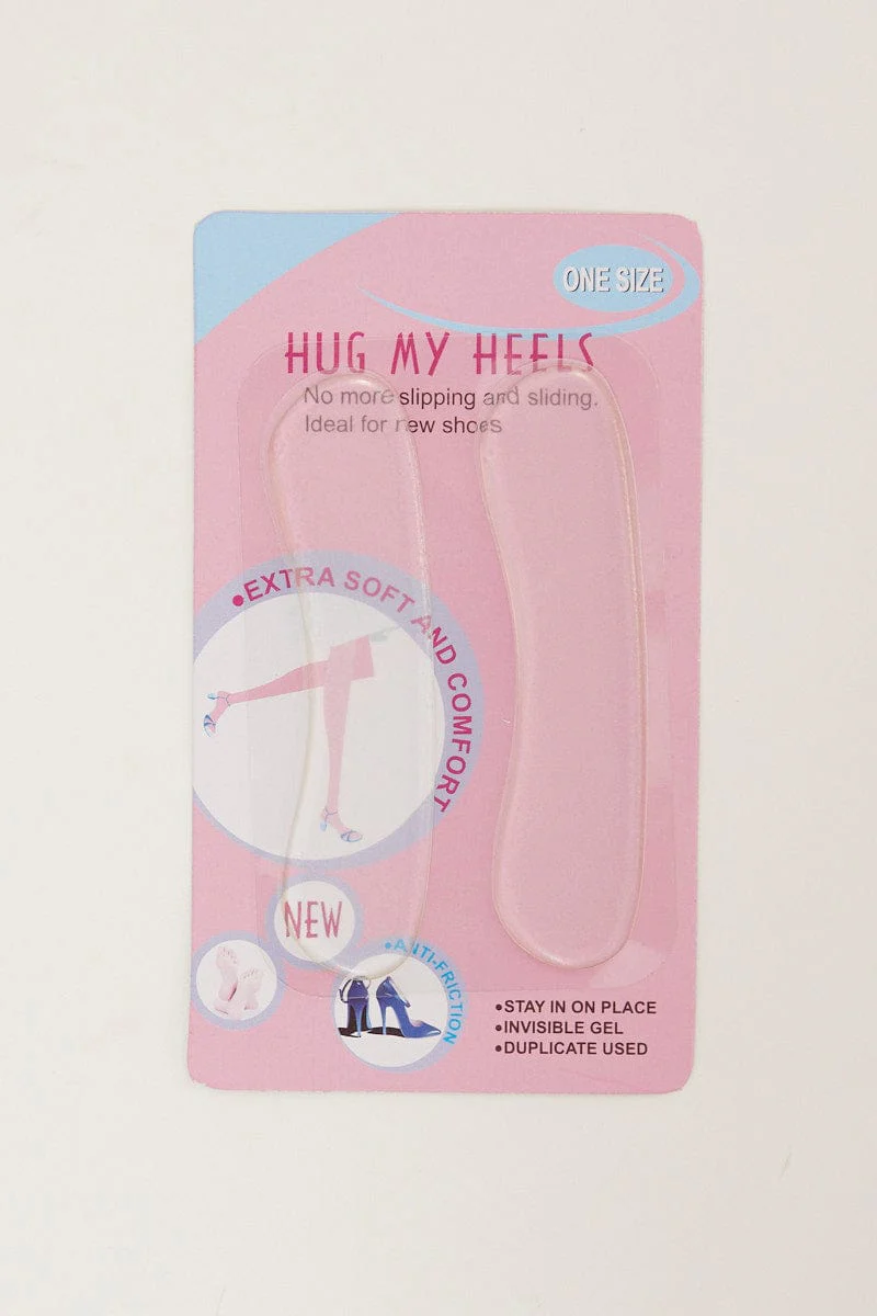 Metallic Silicone Heel Sticker
