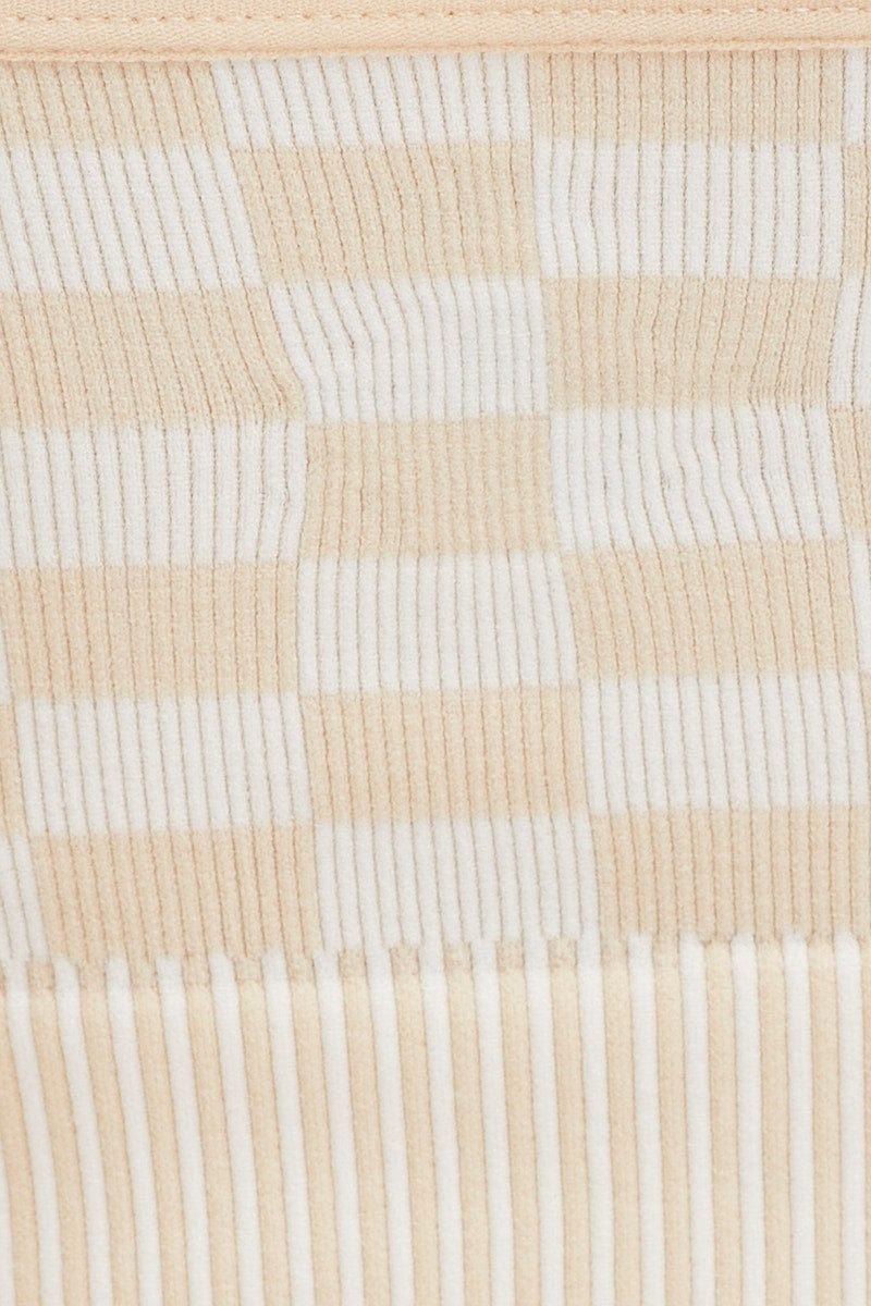 Check Tank Top Seamless