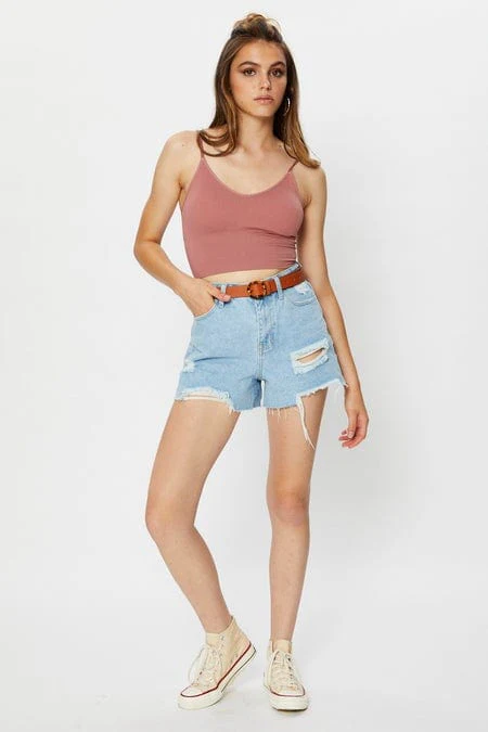 Purple Crop Top Seamless