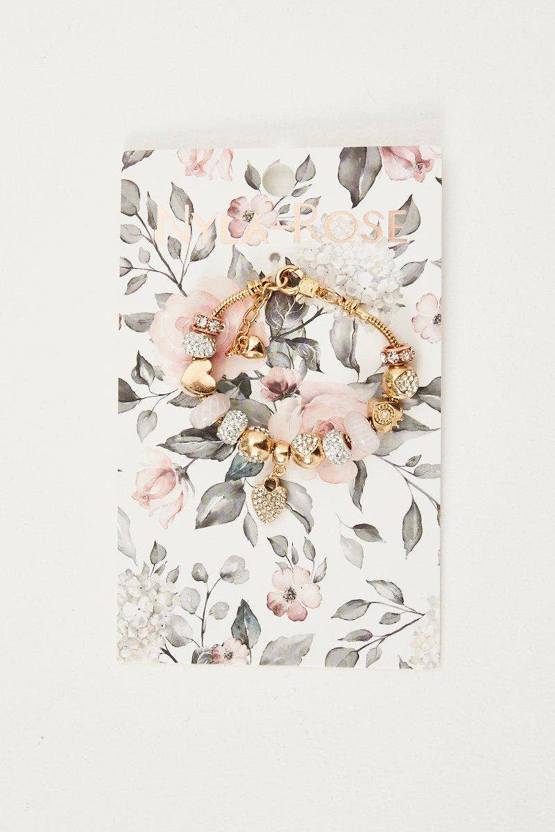 Gold Mothers Day Bracelet