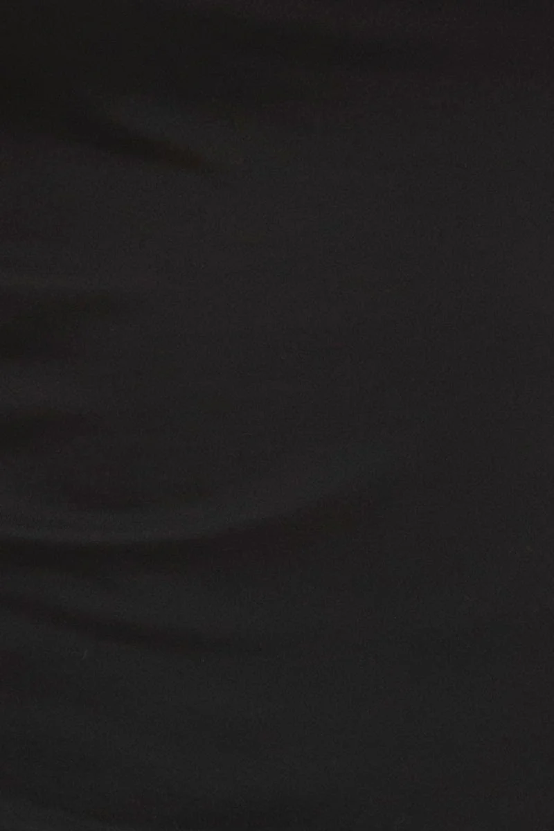 Black Jersey Top Long Sleeve