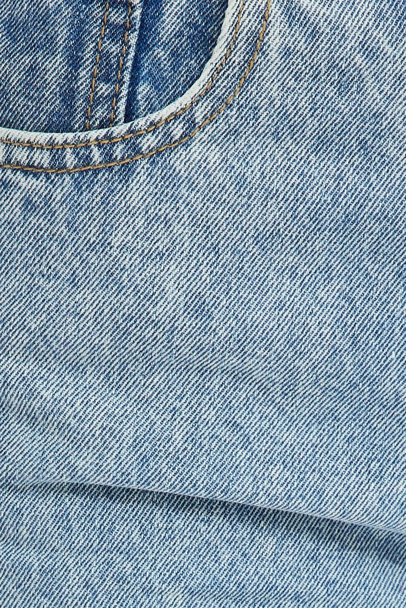 Denim Relaxed Mom Jean High Rise