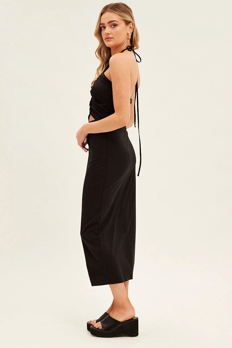 Black Party Bodycon Dress