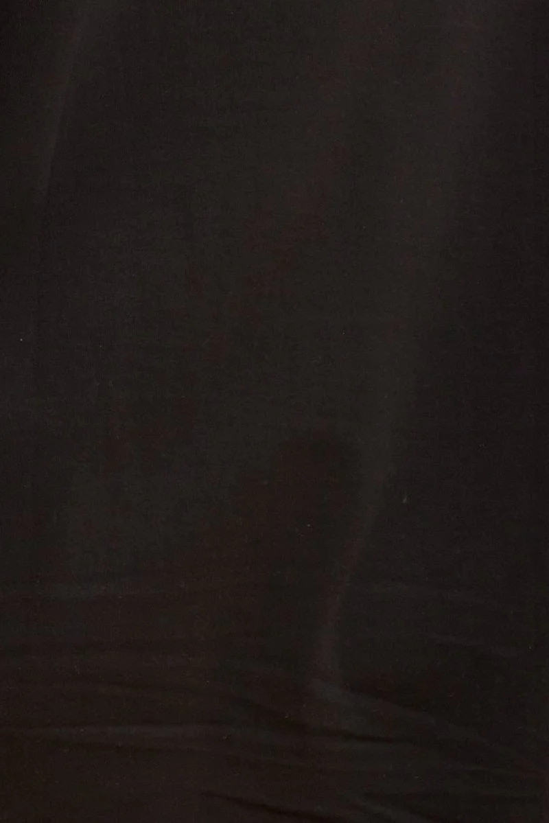 Black Jamie Oversized T-Shirt Dress