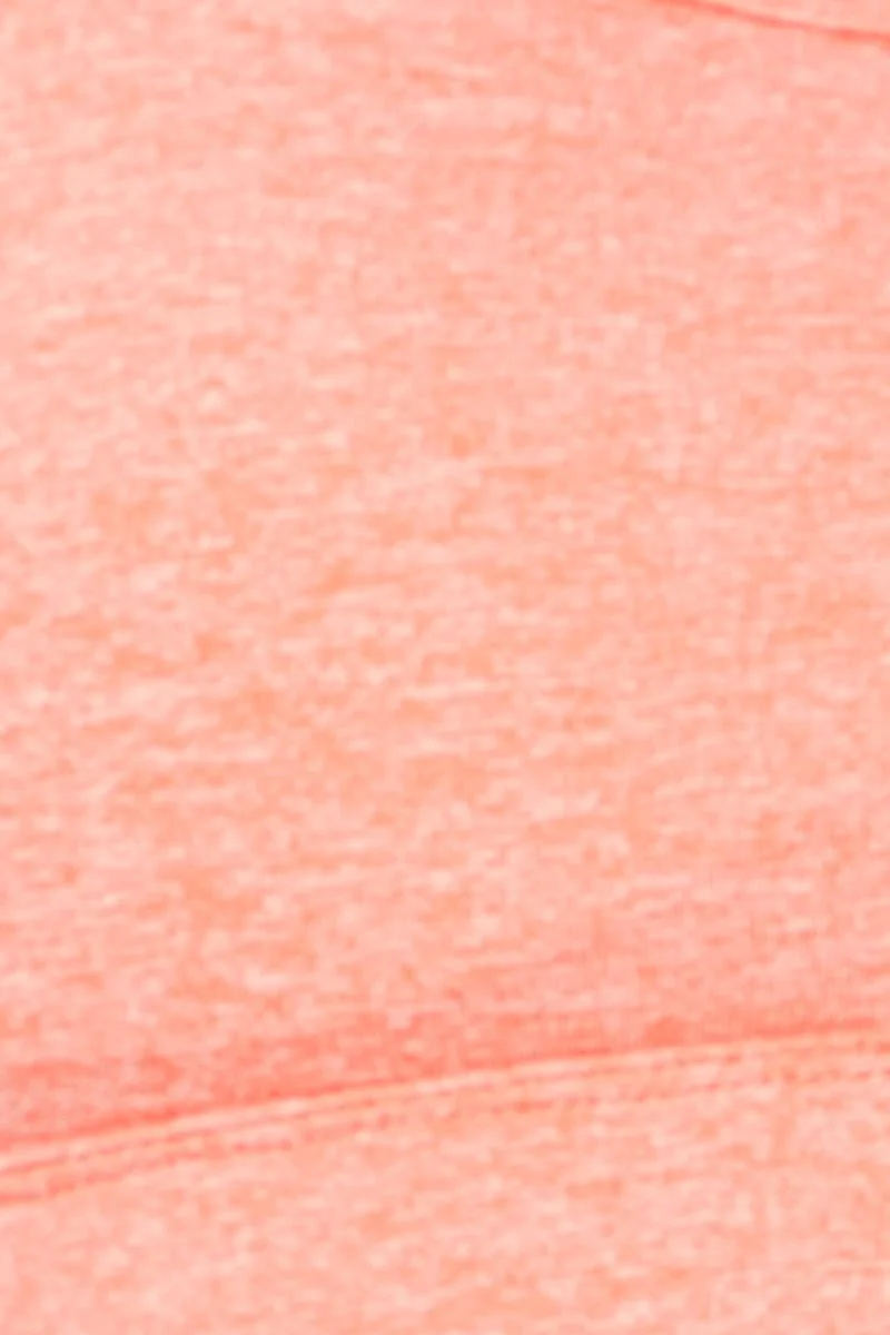 Orange Active Cross Back Sports Bra