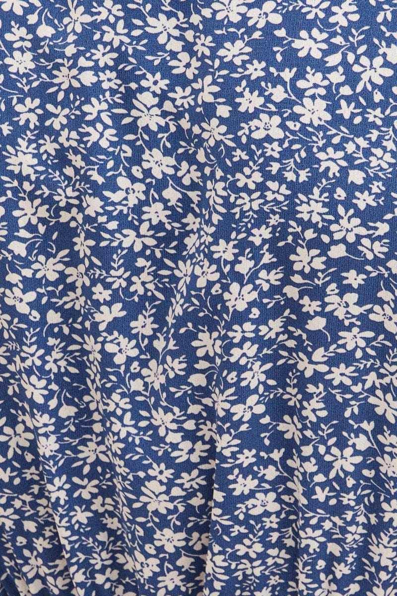 Print Short Sleeve Mini Skater Dress