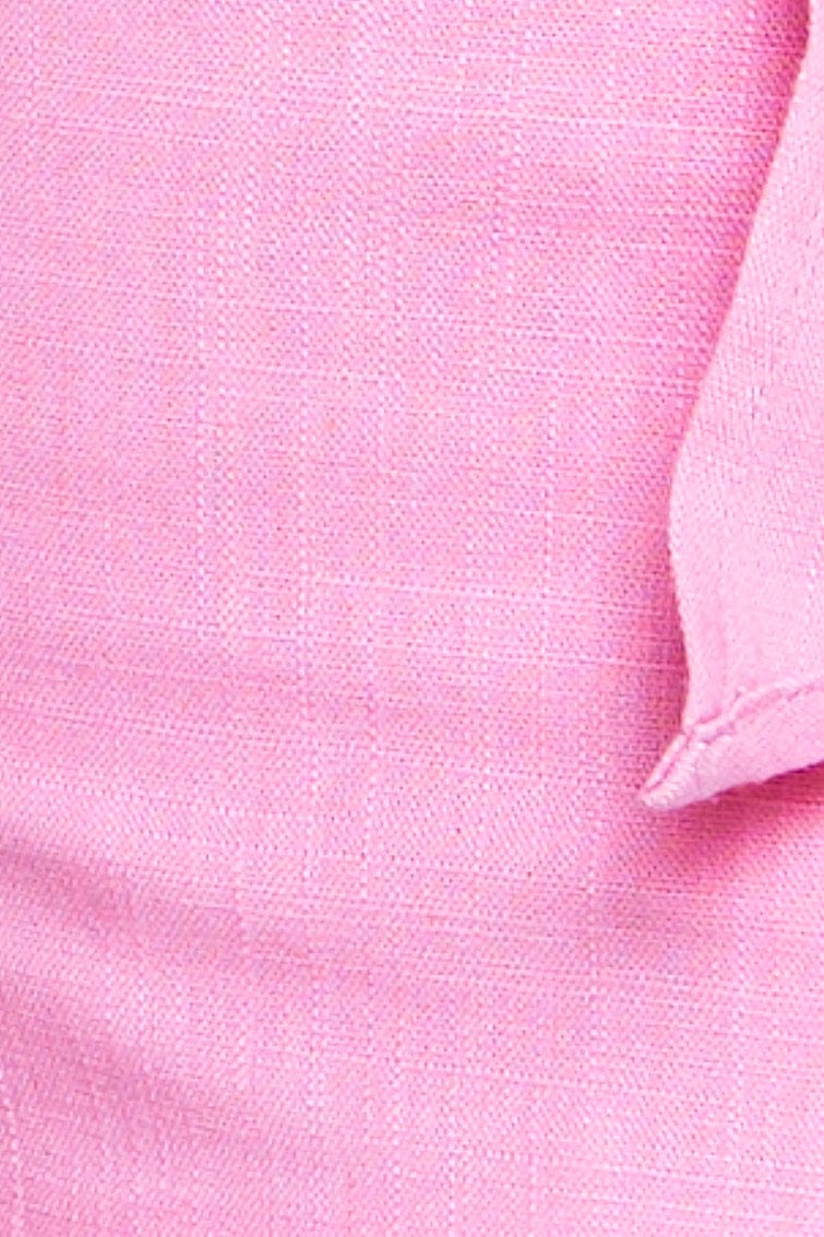 Pink Halter Top Sleeveless Crop