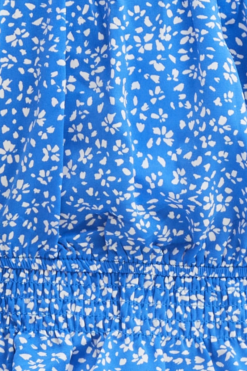 Print Crop Top Short Sleeve