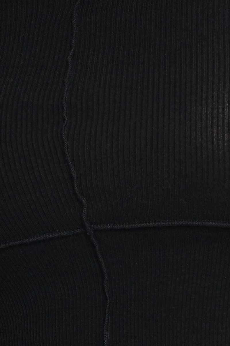 Black Cross Front Top Sleeveless