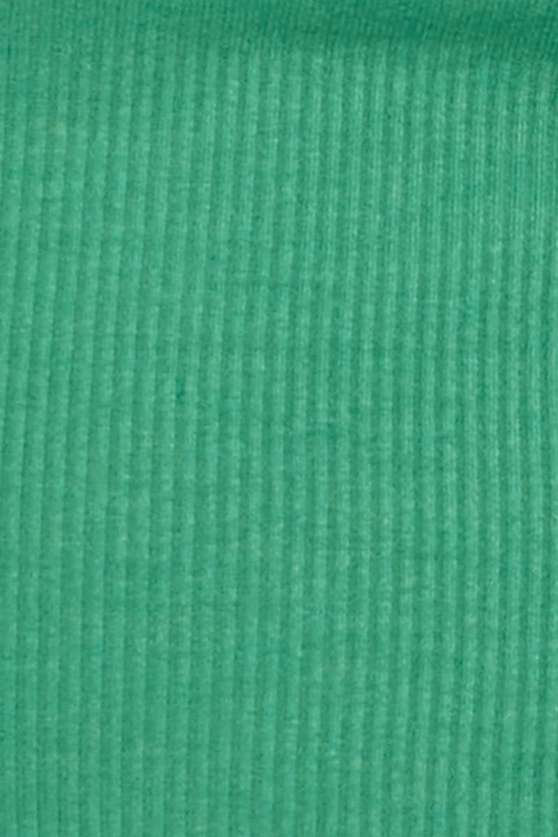 Green Tie Back Top Halter Neck