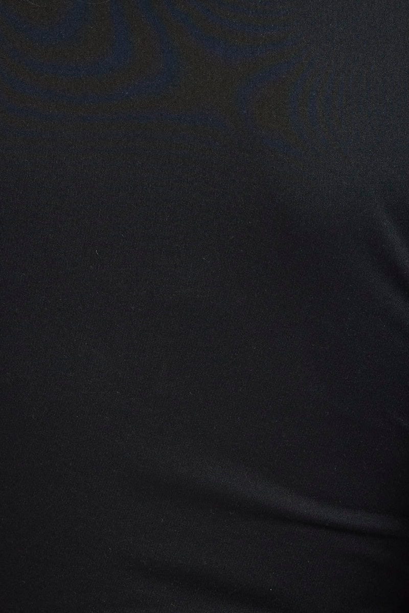 Black Cutout Bodysuit Sleeveless Supersoft