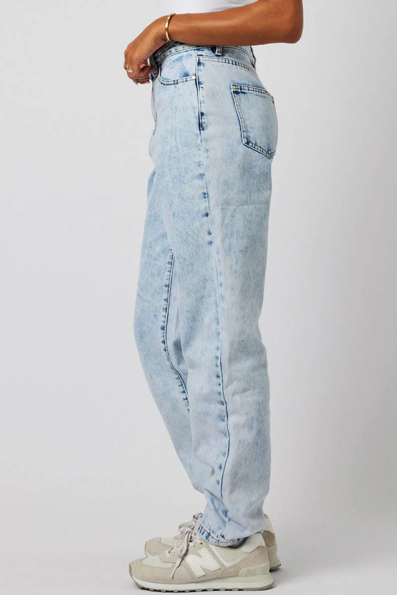 Denim Mom Jean High Rise