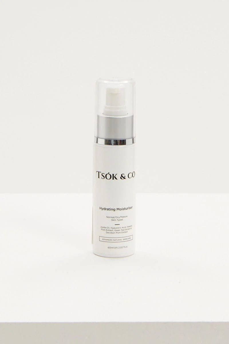 White Tsok And Co Hydrating Moisturiser 60Ml