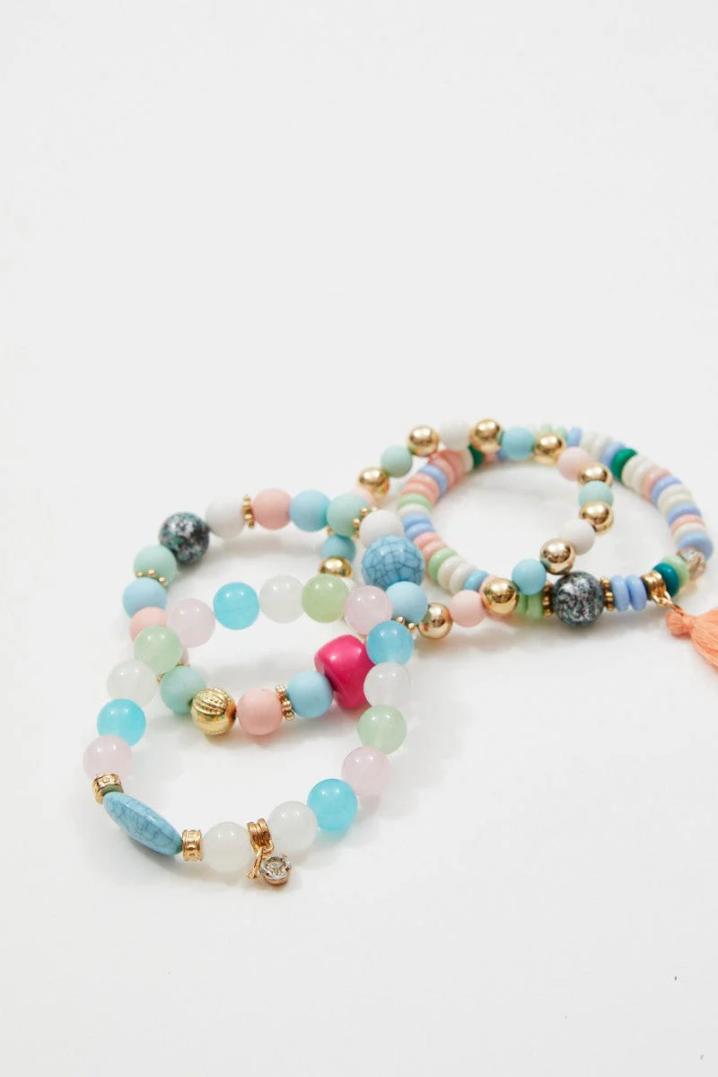 Green Beaded Bracelet