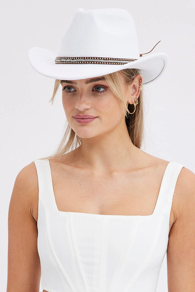 White Cowboy Hat