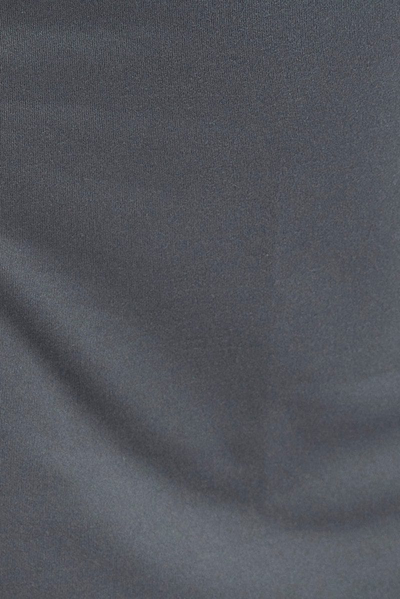 Grey Supersoft Mini Skirt