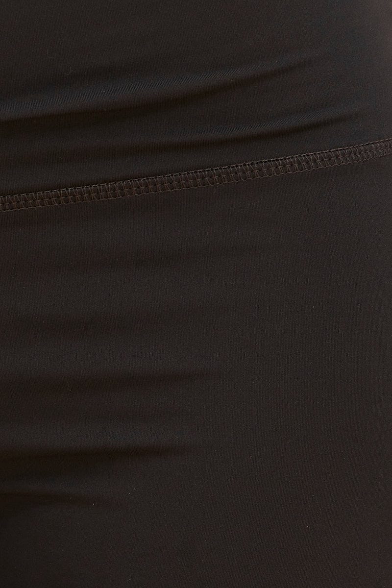 Black Sara 7 Bike Short