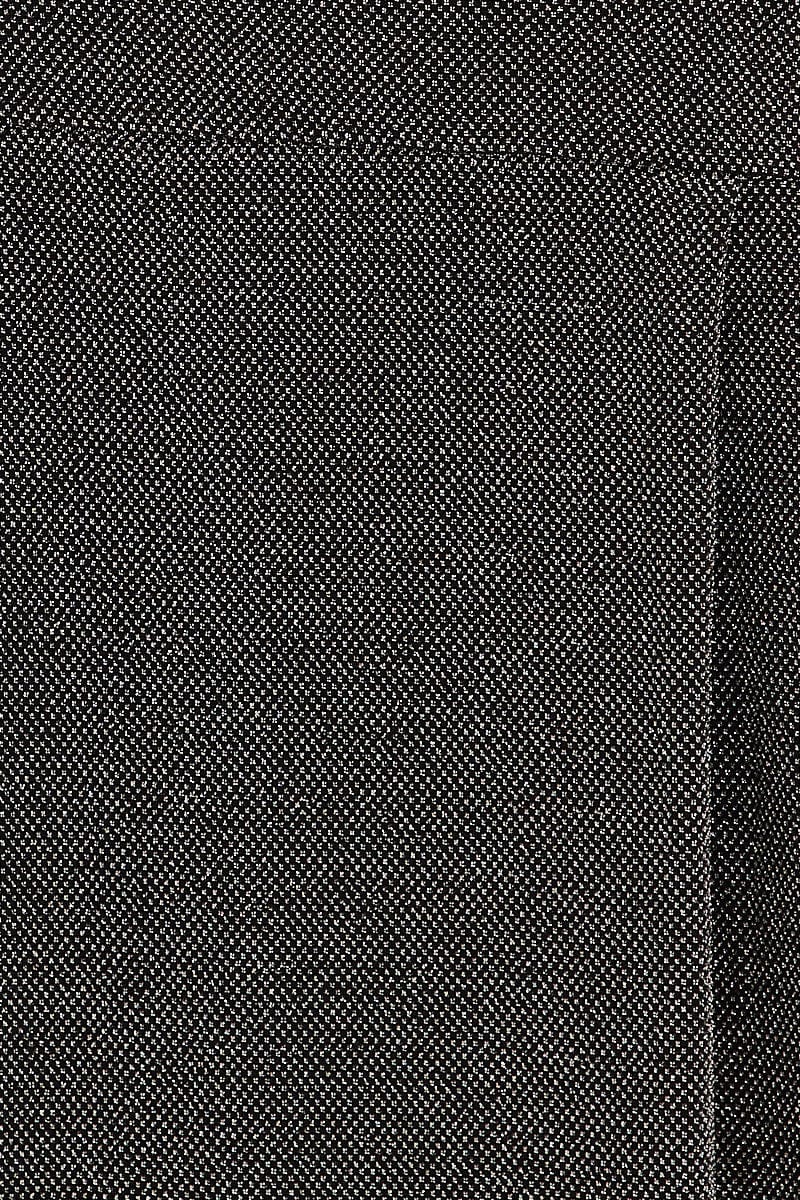 Metallic Oversized Shirt Dress