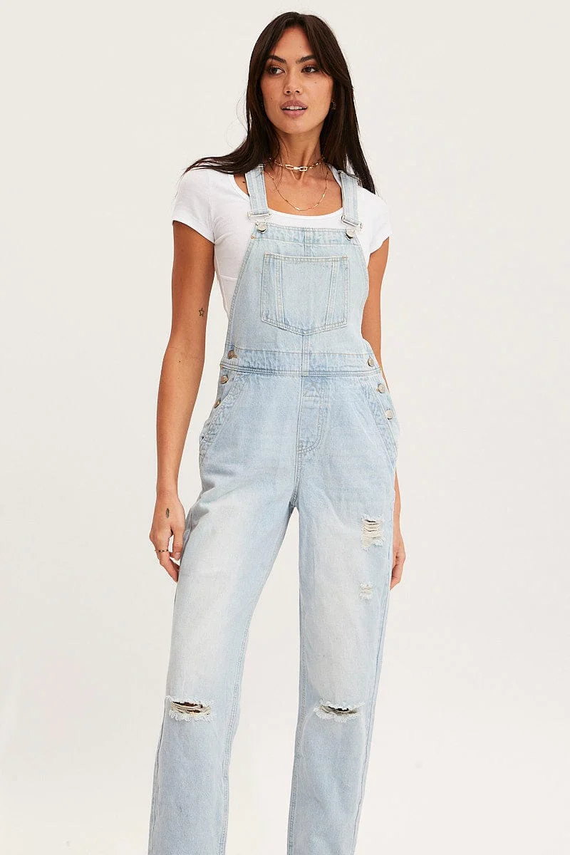 Blue Denim Overall
