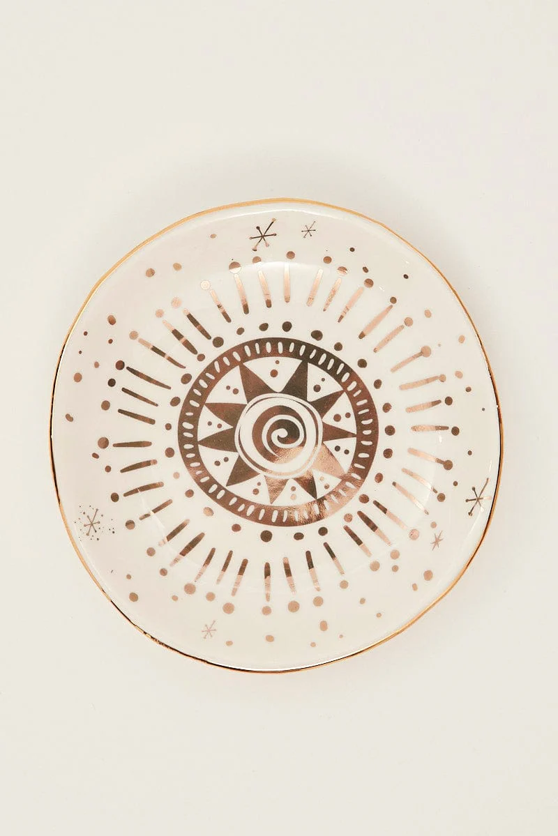 White Sun Trinket Dish