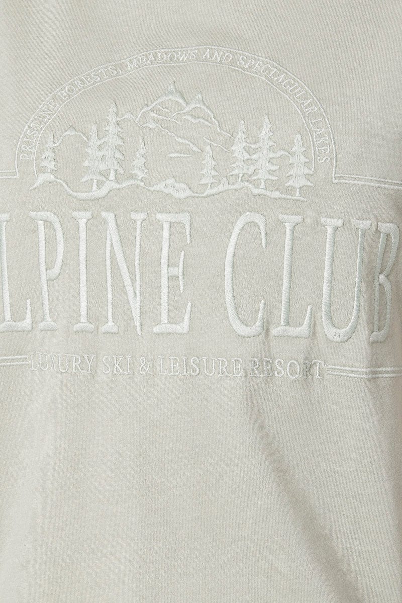 Green Graphic Tee Short Sleeve