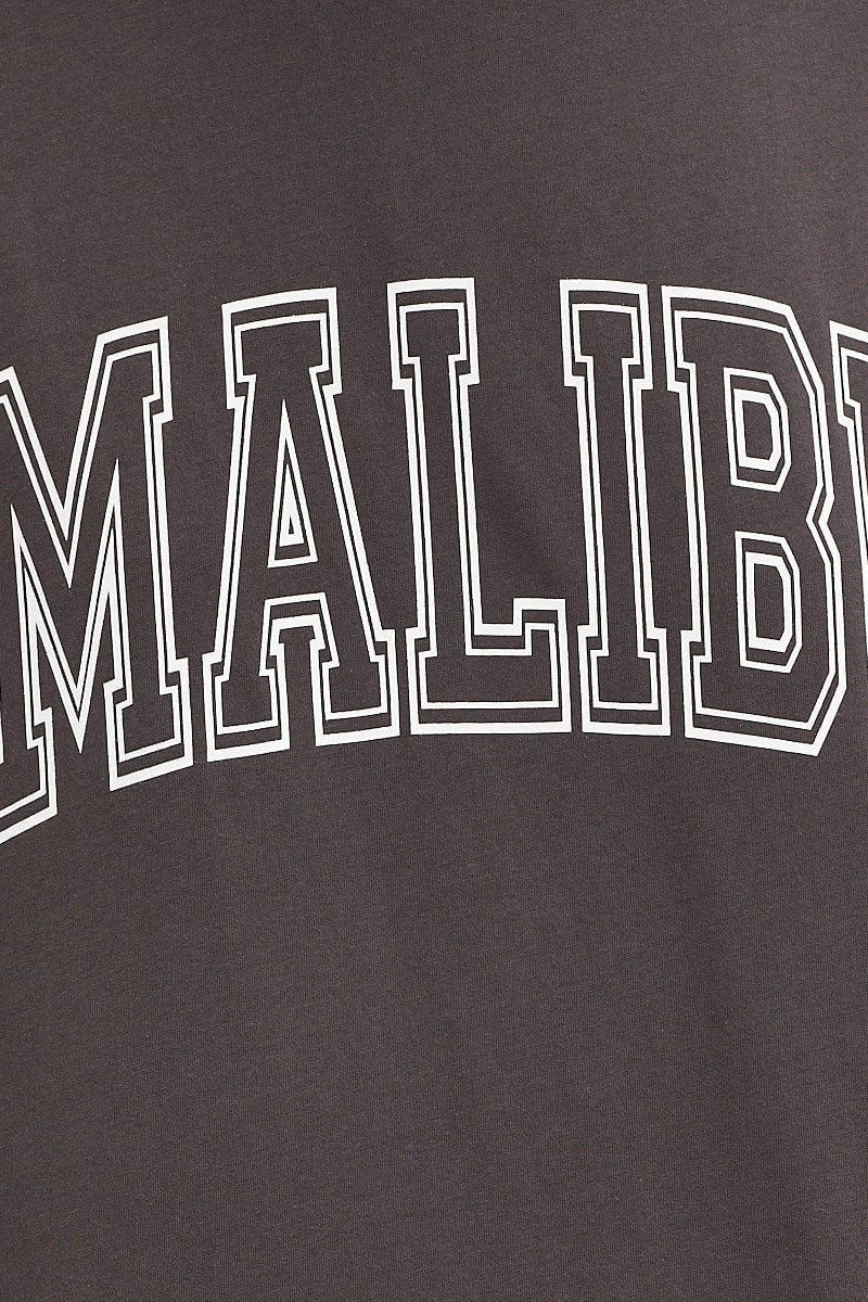 Black Graphic T Shirt