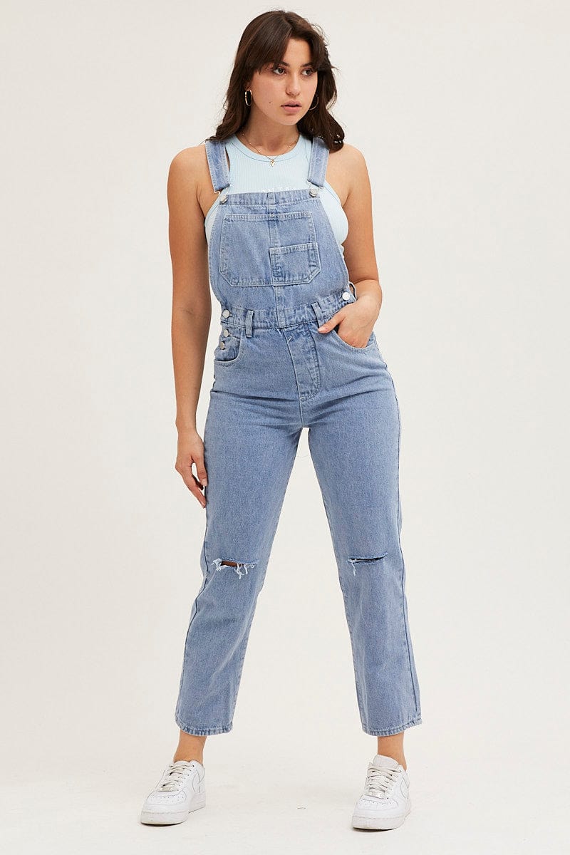 Blue Denim Overall