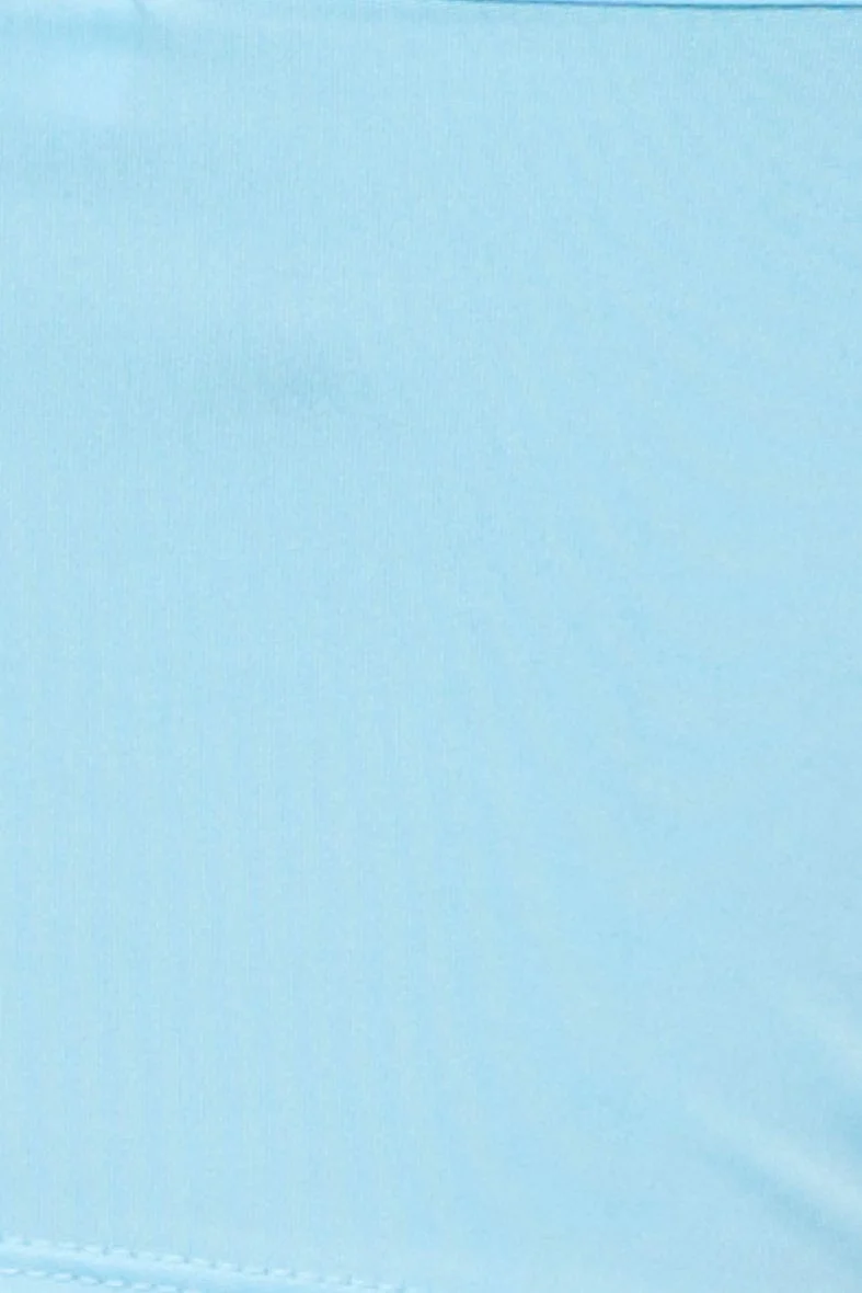 Blue Tie Shoulder Top Cami