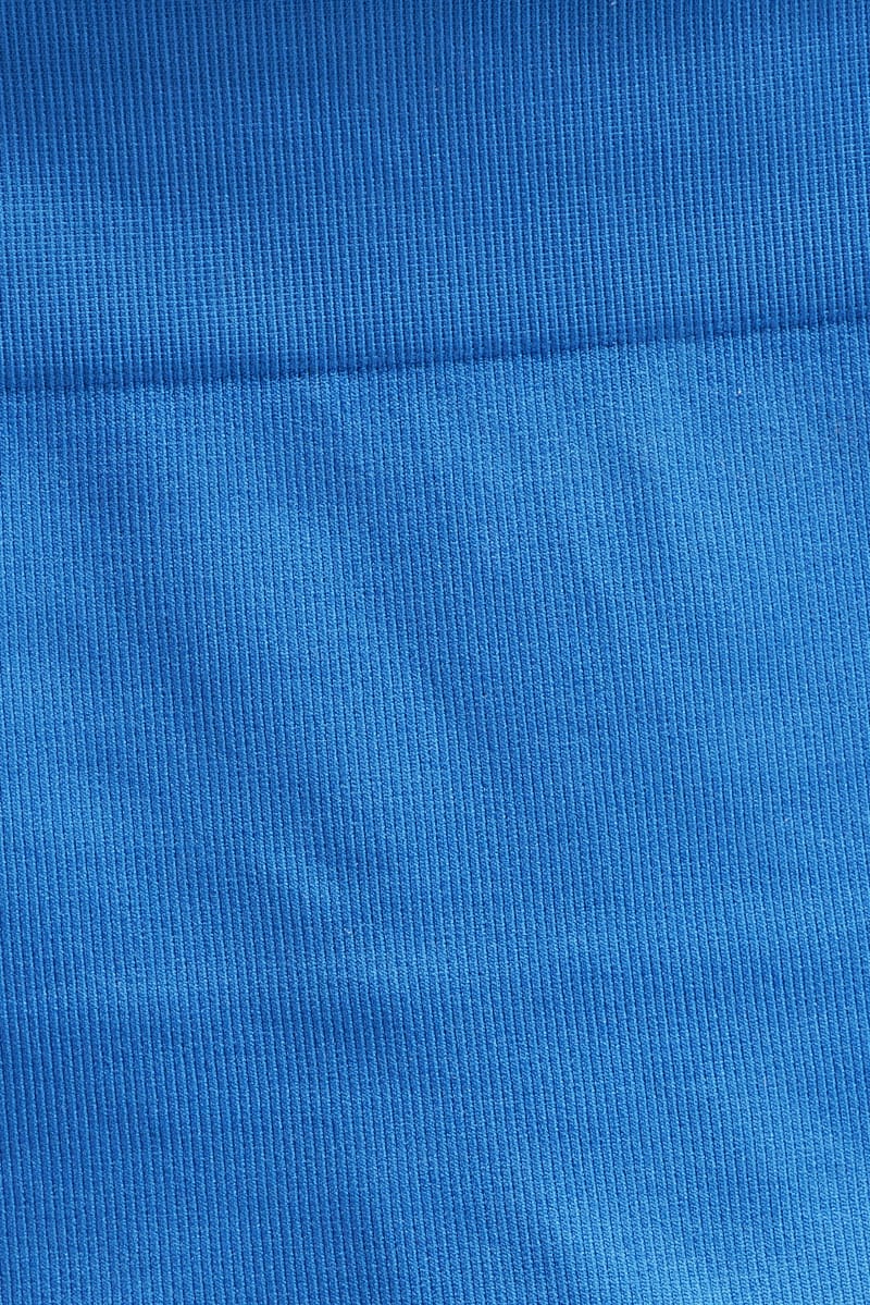 Blue Bike Shorts Seamless