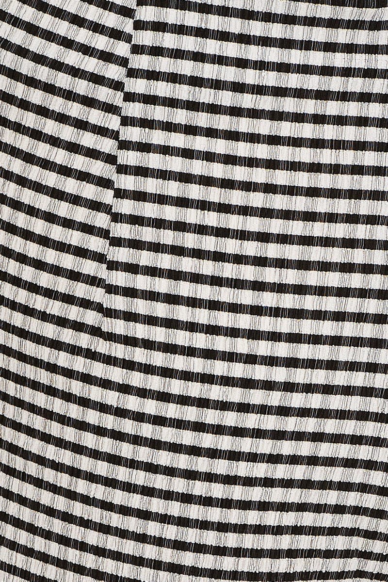 Check High Rise Pants Straight Leg