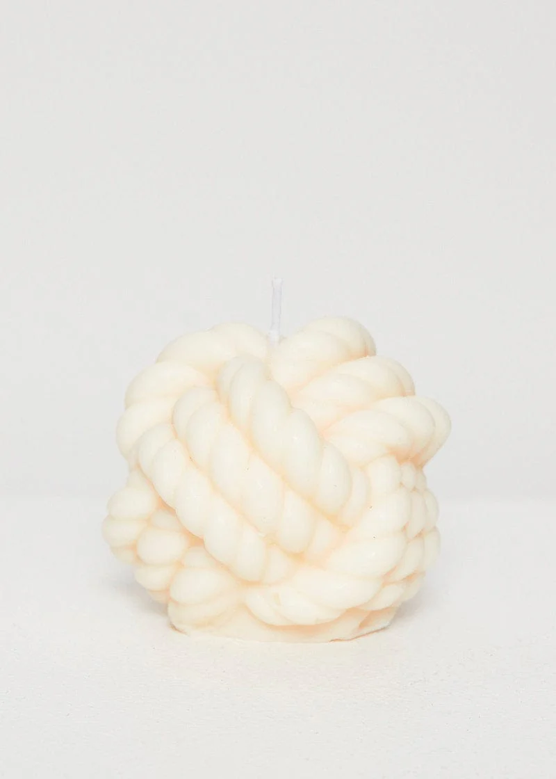 White Scented Candle