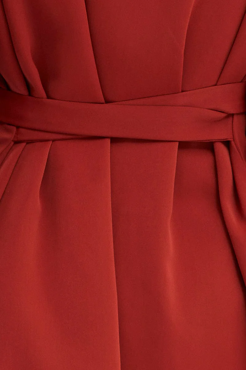 Brown Shirt Top Long Sleeve Satin