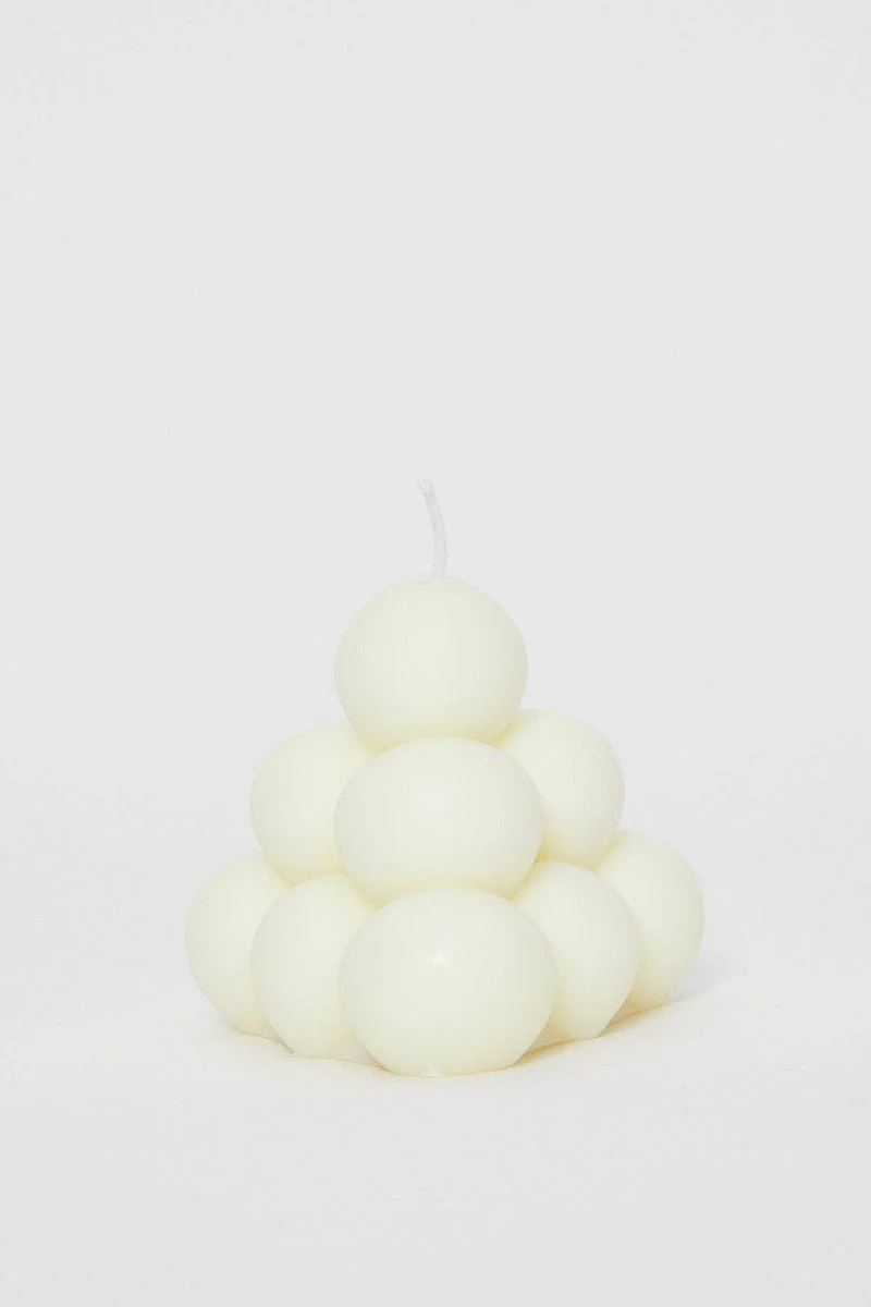 White Scented Candle